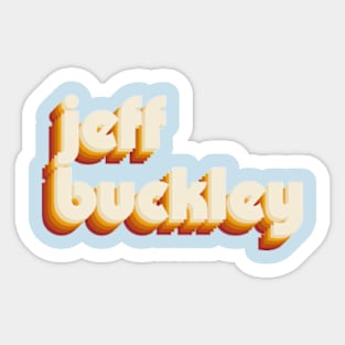 jeff buckley Sticker